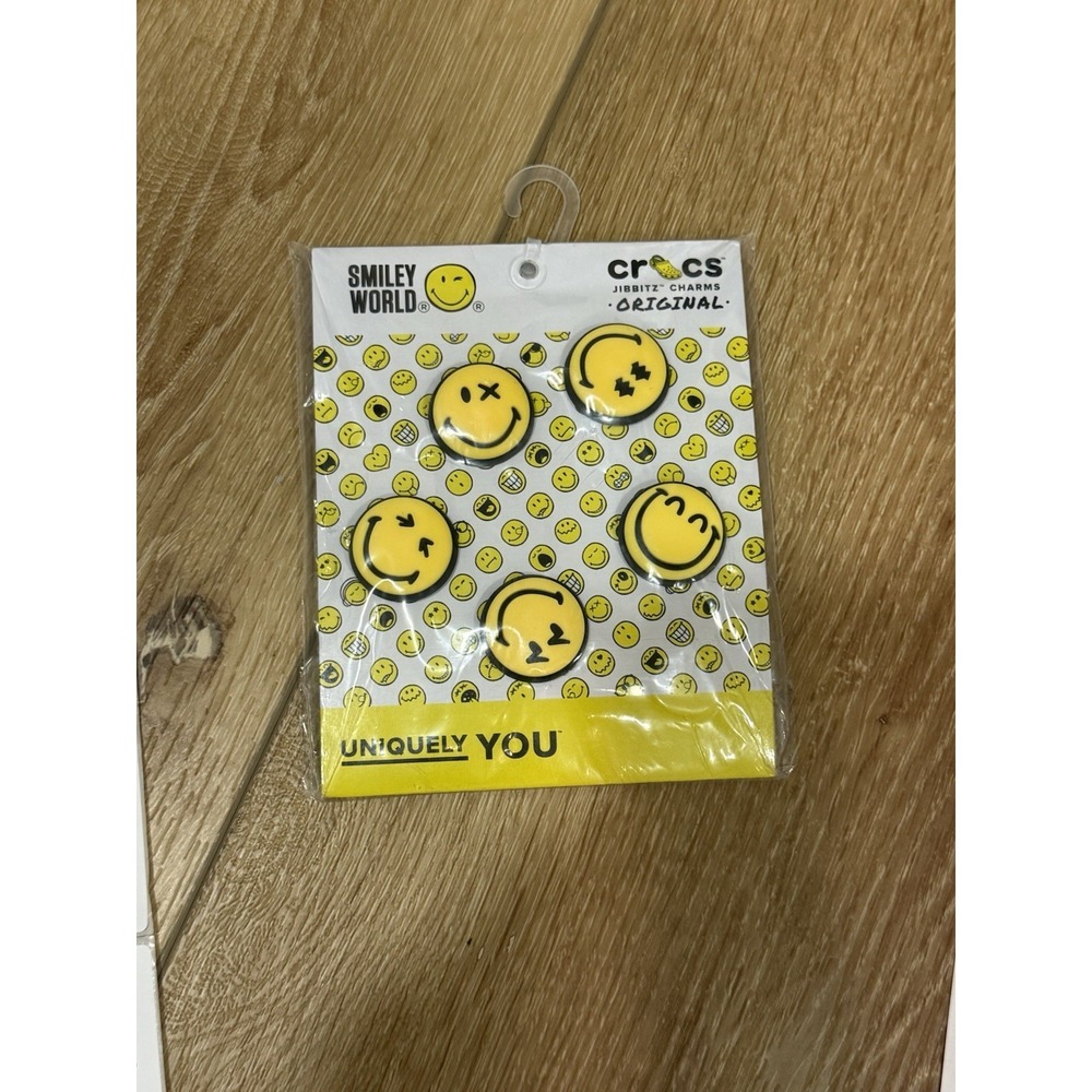 Smiley‎ Face Jibbitz Crocs